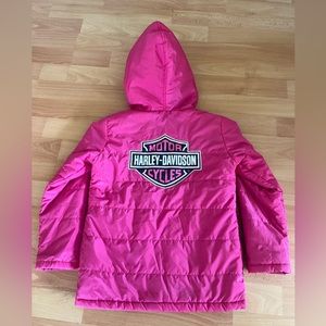 Girls Harley Davidson jacket size 6x